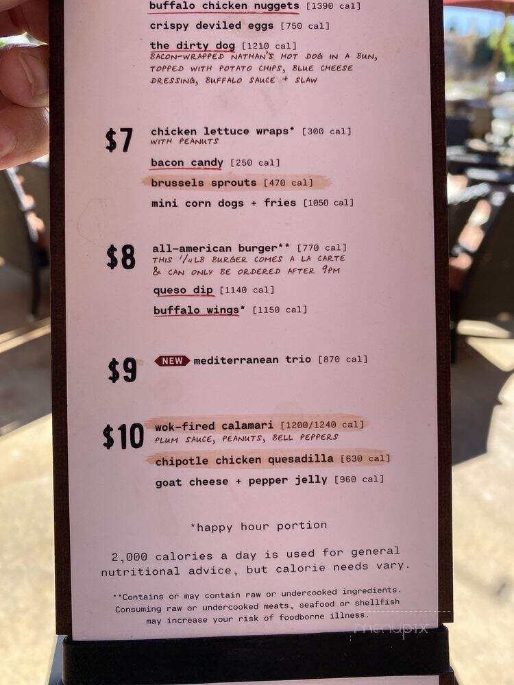 Lazy Dog Restaurant & Bar - Colorado Springs, CO menu_pic