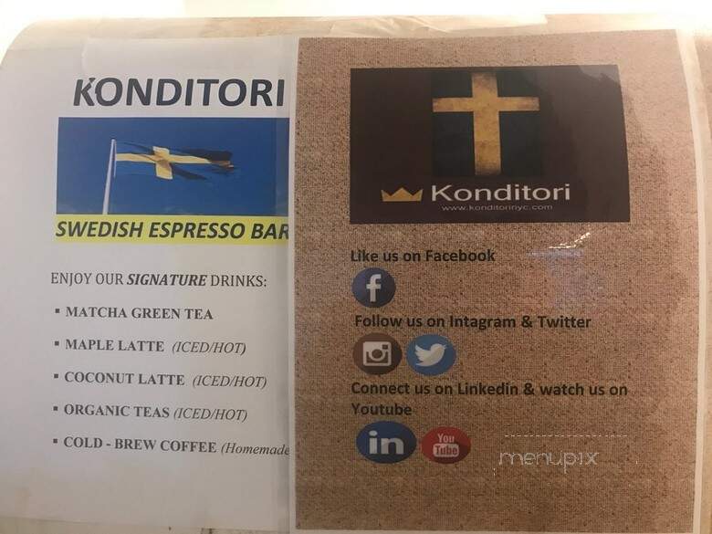 Konditori - New York, NY menu_pic