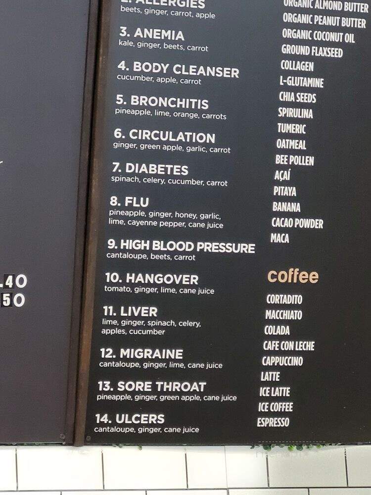 Guarapo Juice Bar & Cafe - North Miami, FL