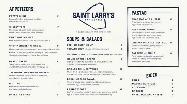 Saint Larry's Bar and Grill - Potsdam, NY