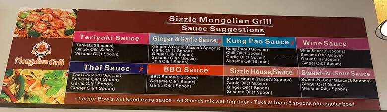 Sizzle Mongolian Grill - Chandler, AZ