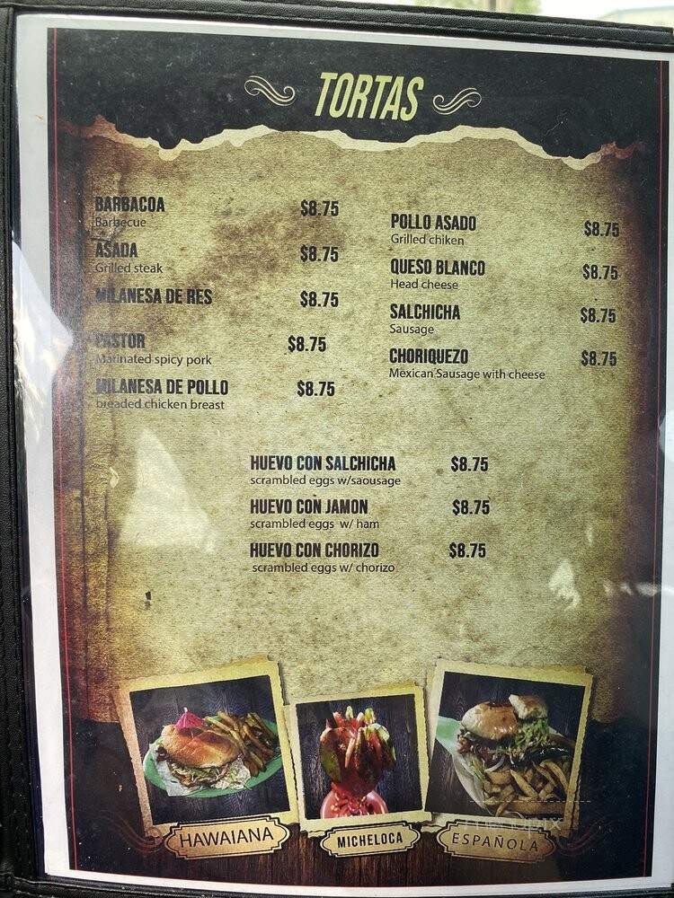 El Rincon De San Miguel - San Angelo, TX menu_pic