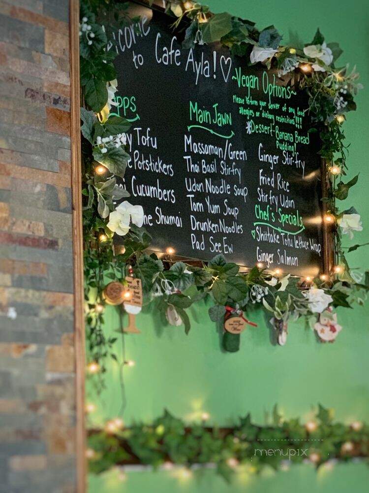 Cafe Ayla - Philadelphia, PA menu_pic