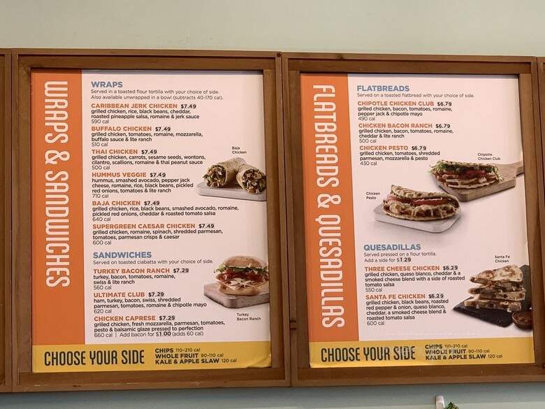 Tropical Smoothie Cafe - Upland, CA menu_pic