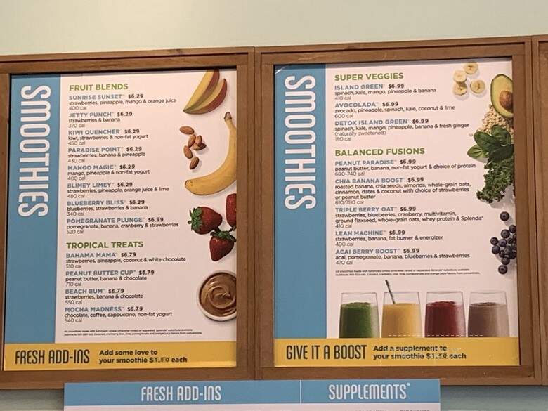 Tropical Smoothie Cafe - Upland, CA menu_pic