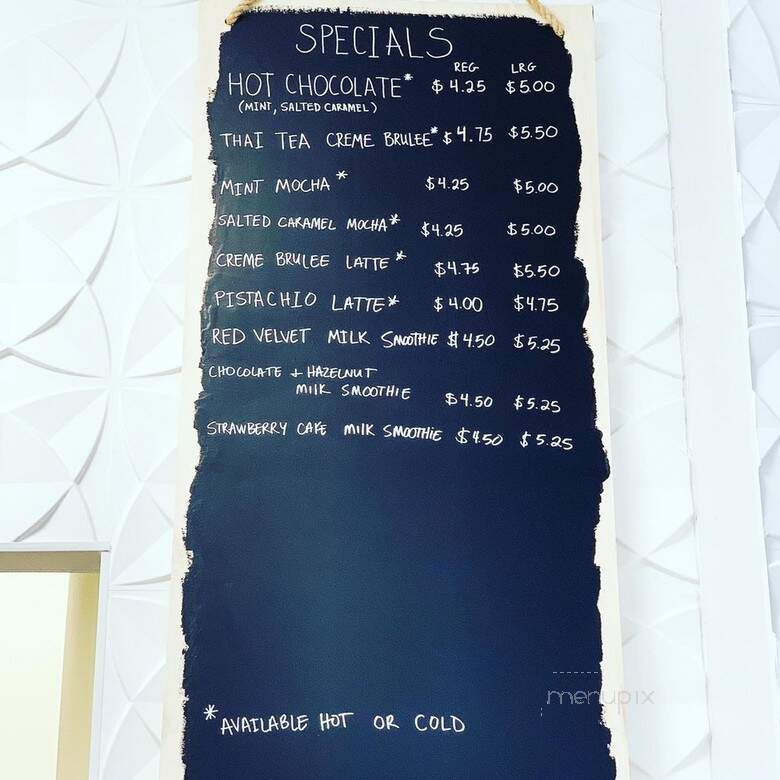 Milk Tea Cafe - Saint Paul, MN menu_pic