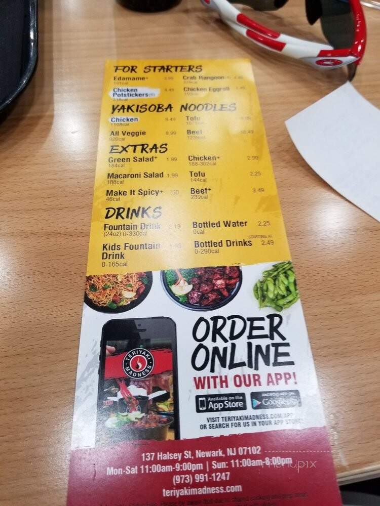 Teriyaki Madness - Newark, NJ menu_pic