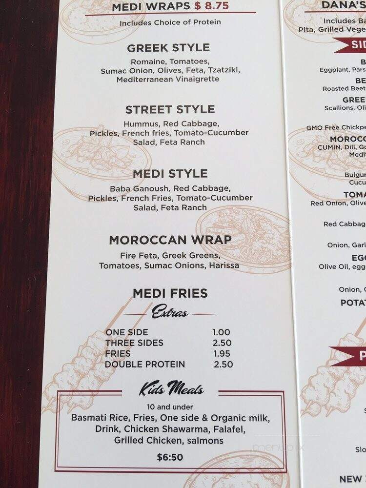 Dana's Indo-Medi Fusion - Pleasanton, CA menu_pic