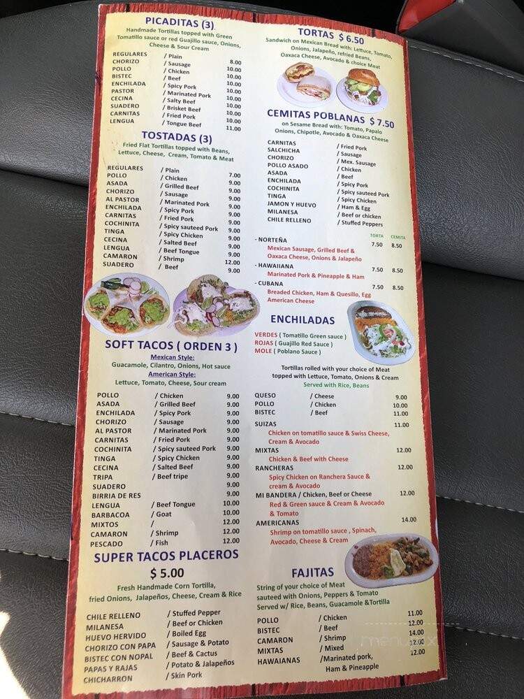 El Divino Rey - Brooklyn, NY menu_pic