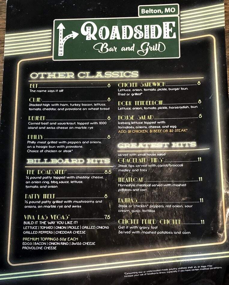 Roadside Bar & Grill - Belton, MO