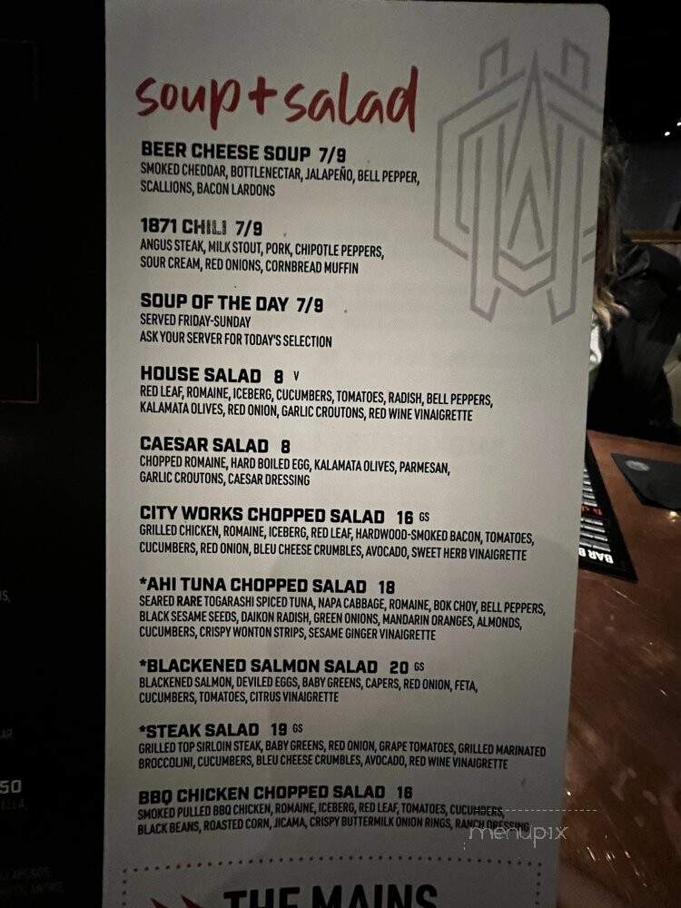 City Works - Vernon Hills, IL menu_pic