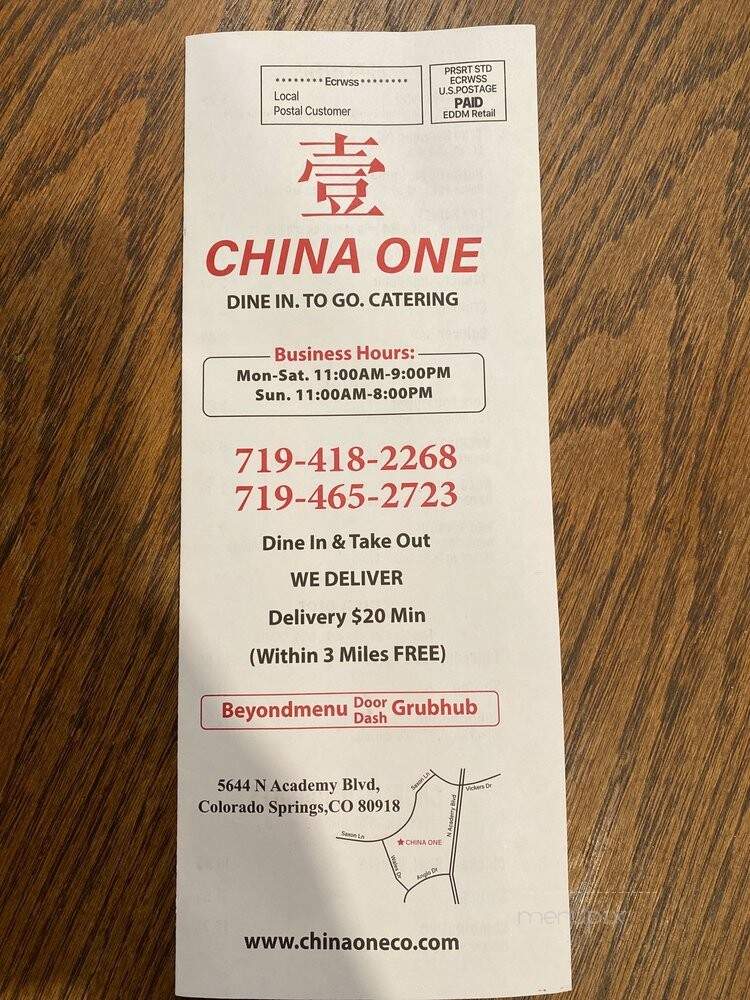 China One - Colorado Springs, CO