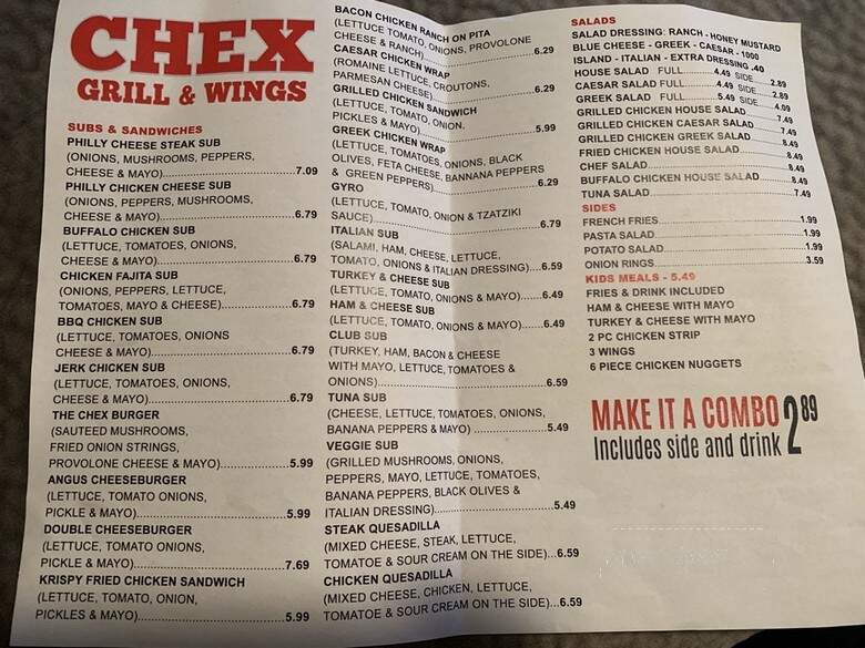 Chex Grill & Wings - Charlotte, NC