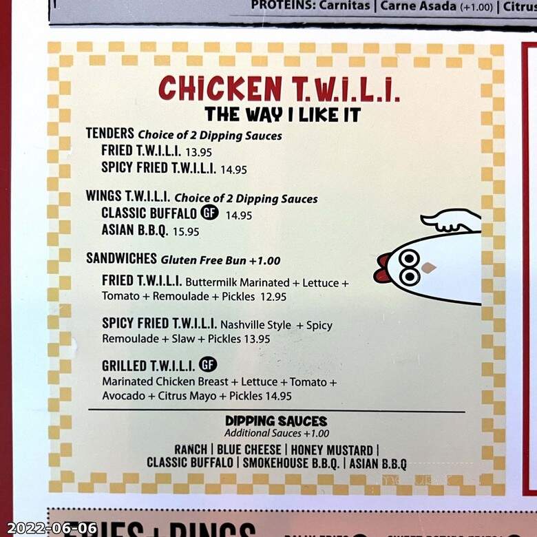 Chicken T.W.I.L.I. - Torrance, CA