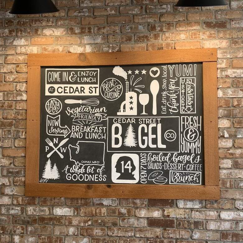 Cedar Street Bagel - Camas, WA menu_pic