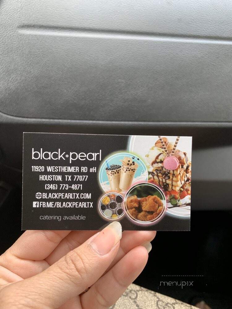 Black Pearl - Houston, TX menu_pic