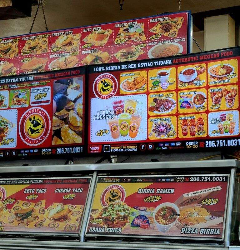 Birrieria Tijuana - Burien, WA menu_pic