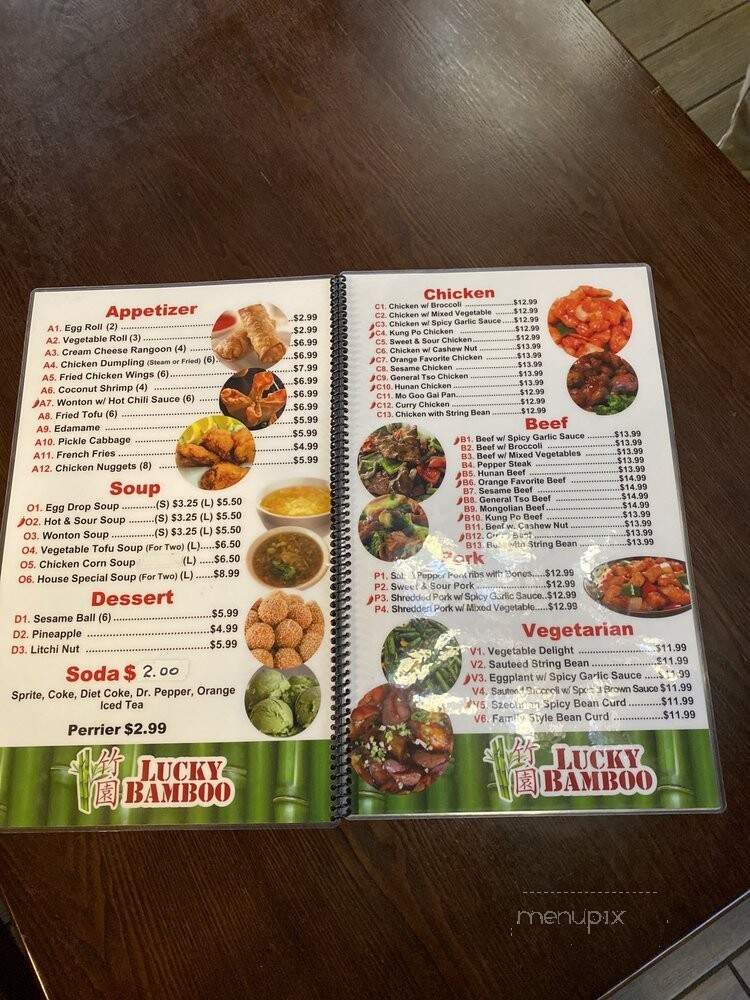 Lucky Bamboo Kitchen - Richardson, TX menu_pic