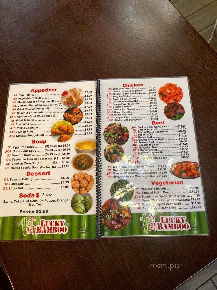 Lucky Bamboo Kitchen - Richardson, TX menu_pic