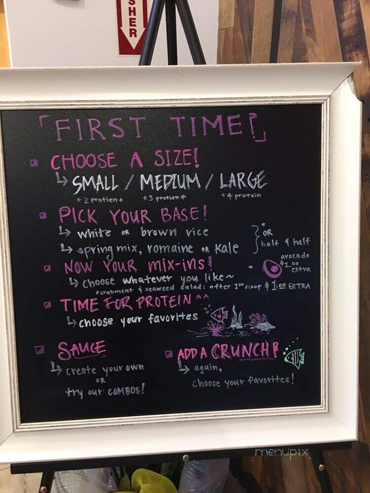 PokeHub - Washington, DC menu_pic