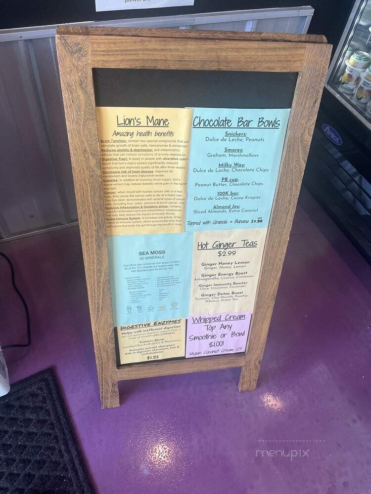 The Jungle Bowl - Jacksonville, FL menu_pic