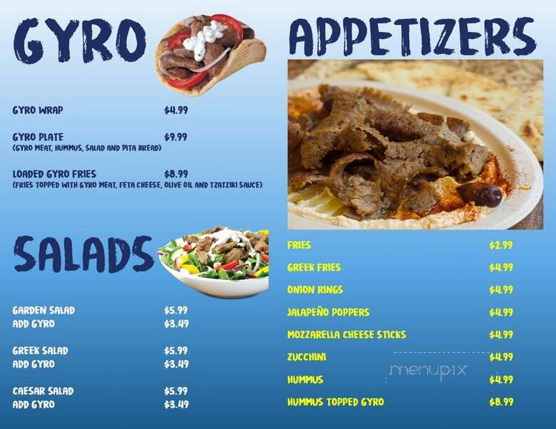 Sam's Grill - Scottsdale, AZ menu_pic