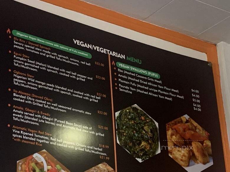 Aduke Nigerian Cuisine - Inglewood, CA menu_pic