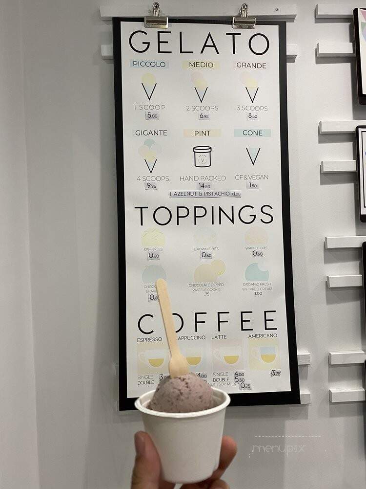 Ecco un Poco Gelato - Los Angeles, CA menu_pic