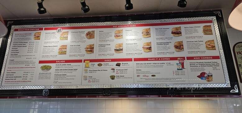 Firehouse Subs - Ontario, CA menu_pic