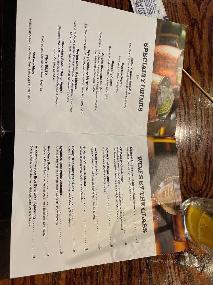 Prime Burger Bar - Commack, NY menu_pic