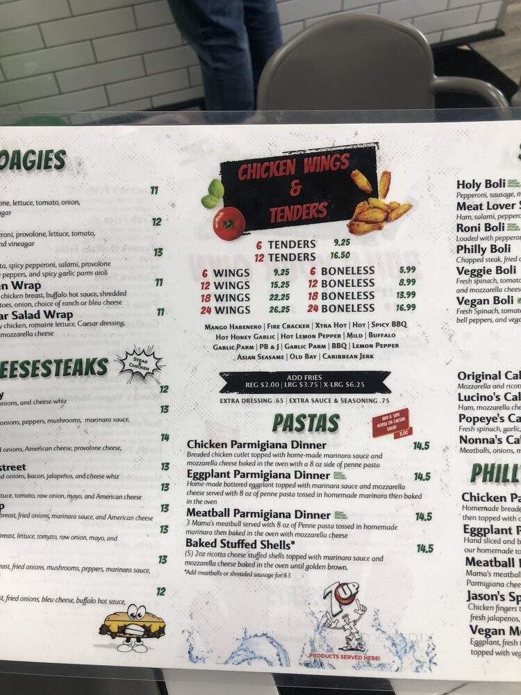 Lucinos Pizza - Las Vegas, NV menu_pic