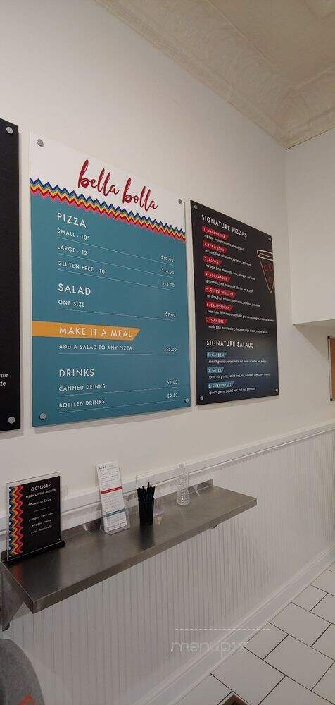Bella Bolla - Port Huron, MI menu_pic