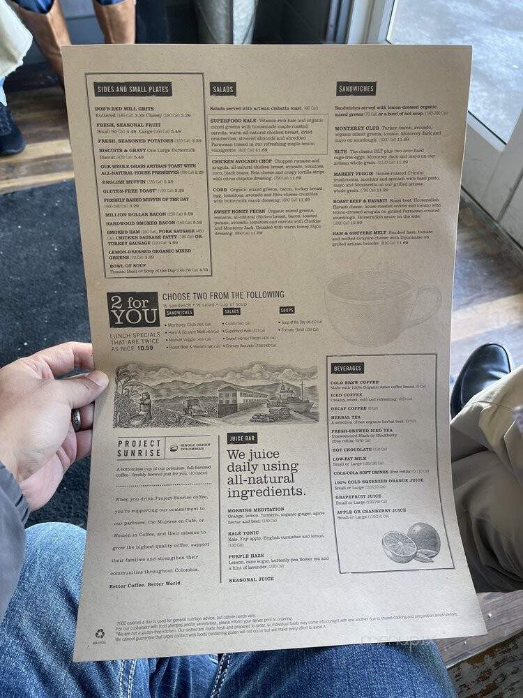 First Watch - Windsor, CO menu_pic