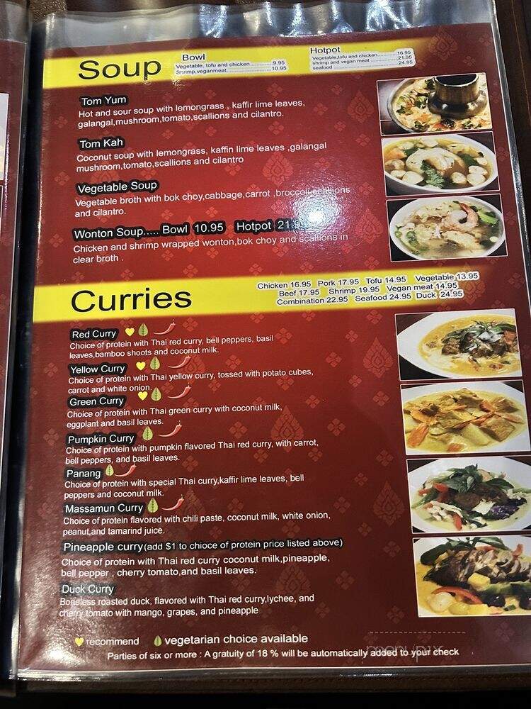 Thai Spoon Las Vegas - Las Vegas, NV menu_pic