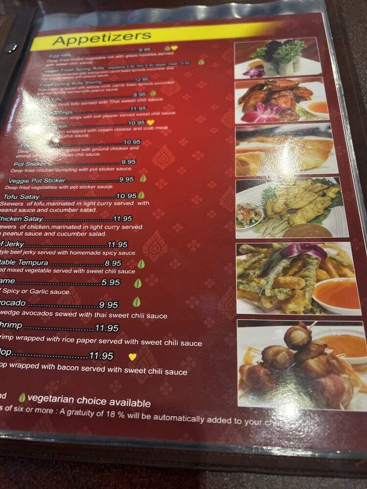 Thai Spoon Las Vegas - Las Vegas, NV menu_pic