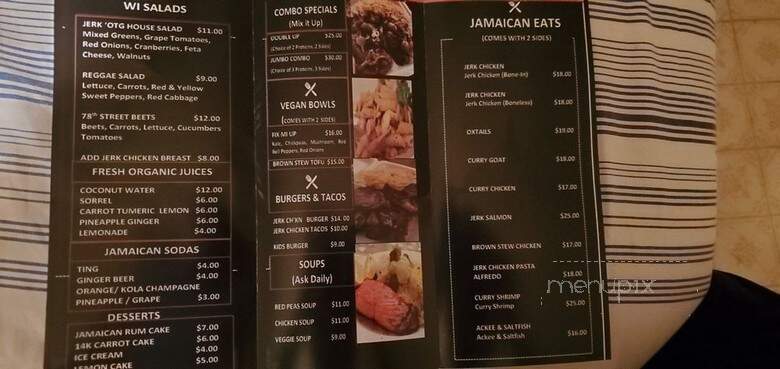 Jerk Off The Grill - New York, NY menu_pic