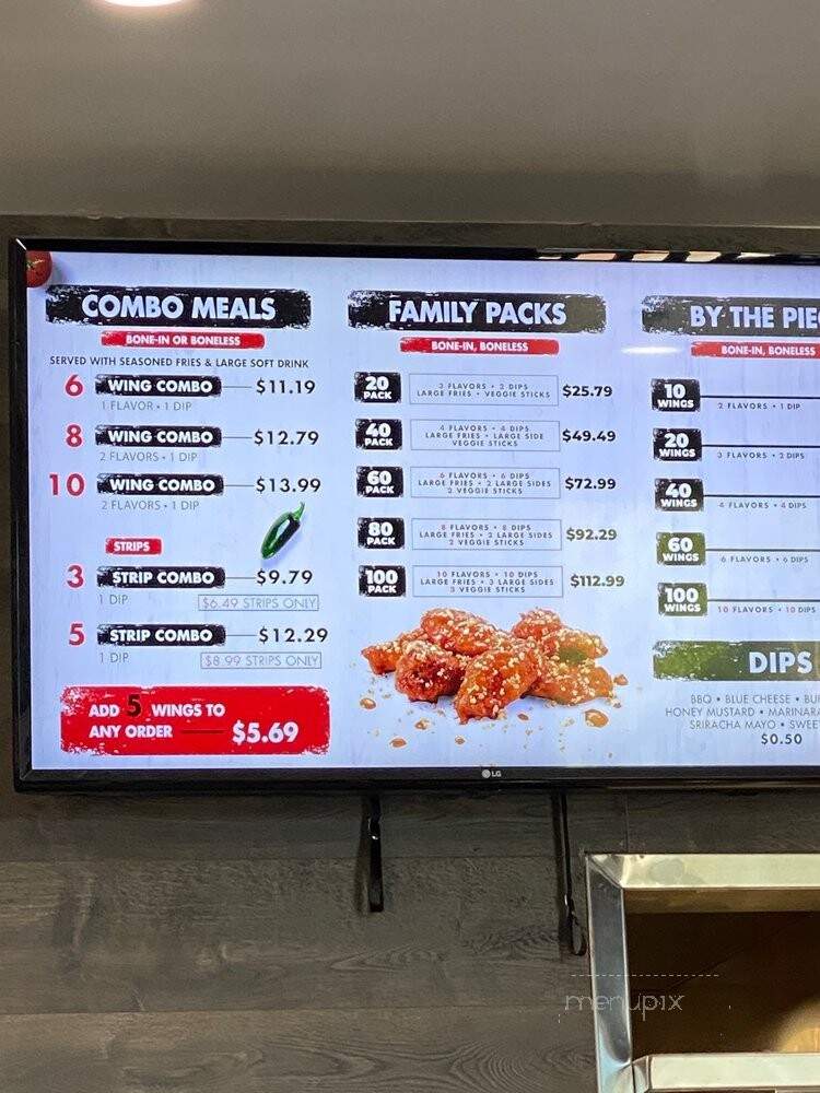 Fire Wings - Rocklin, CA menu_pic