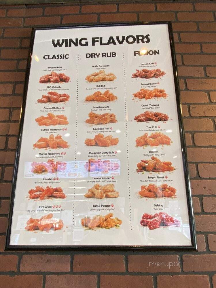 Fire Wings - Rocklin, CA menu_pic