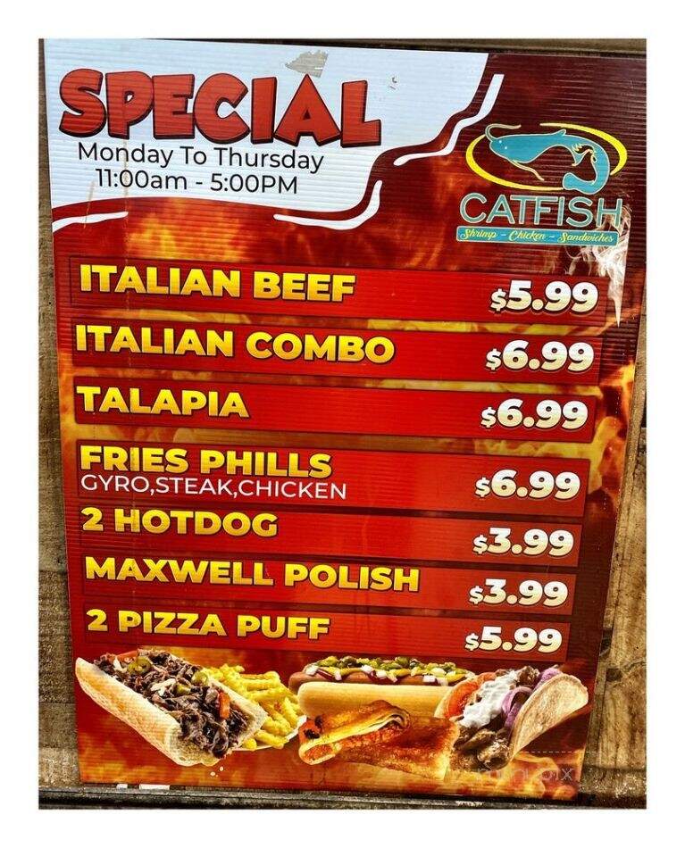 Catfish - Willowbrook, IL menu_pic