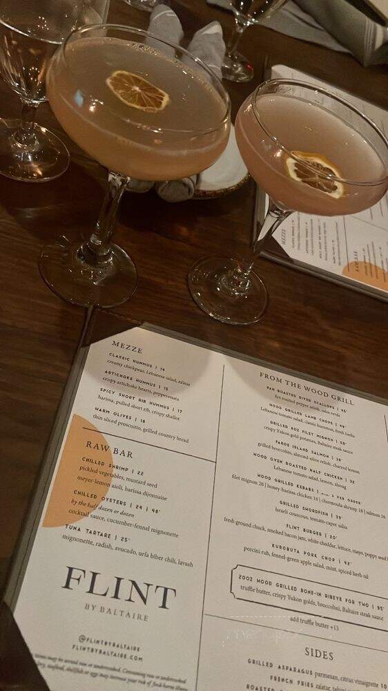 Flint By Baltaire - Phoenix, AZ menu_pic