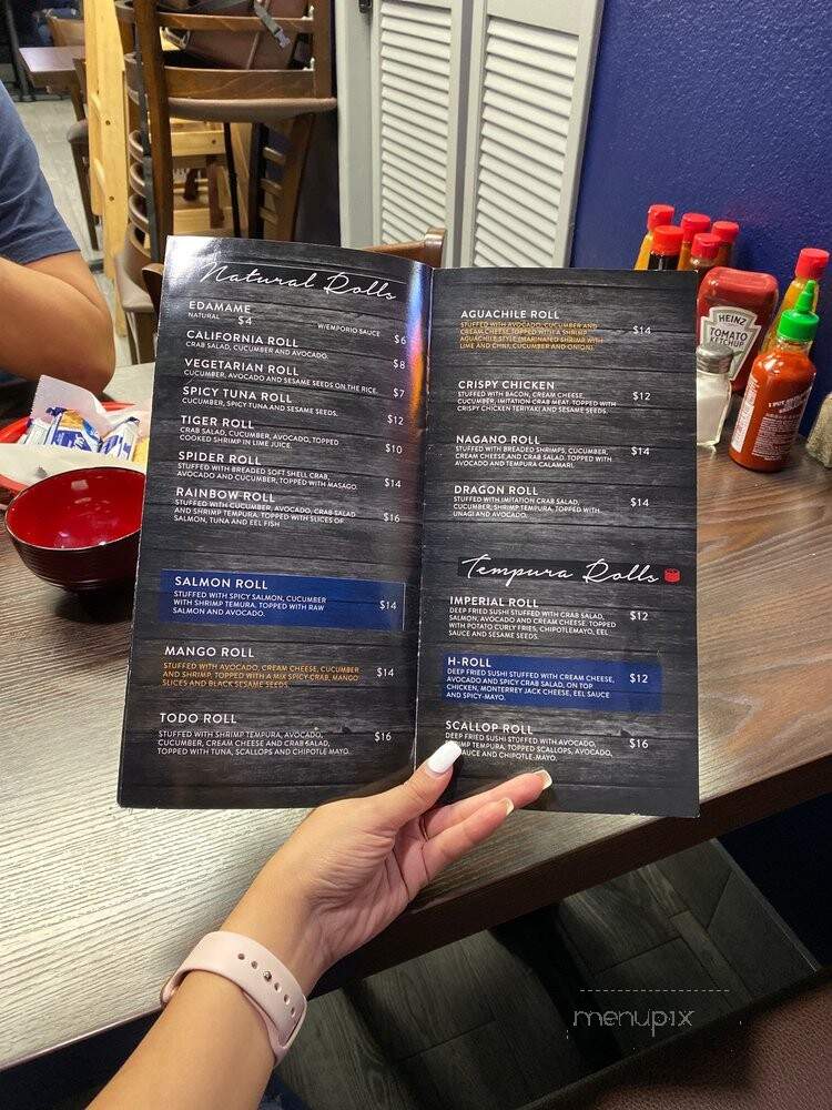 Emporio Sushi Y Mariscos - Downey, CA menu_pic