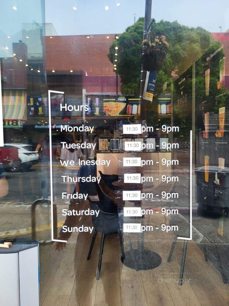 TP Tea - Berkeley, CA menu_pic