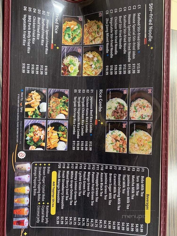RamenTeaCa - Pittsburg, CA menu_pic