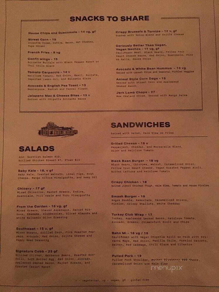 Lowell's Cafe - West Hollywood, CA menu_pic