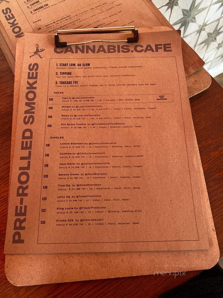 Lowell's Cafe - West Hollywood, CA menu_pic