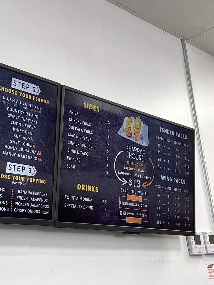 Firebirds - Chatsworth, CA menu_pic