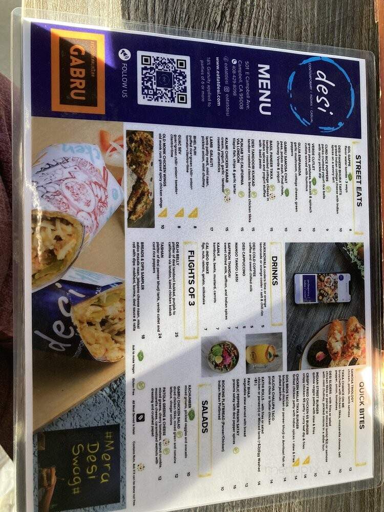 Desi - Campbell, CA menu_pic