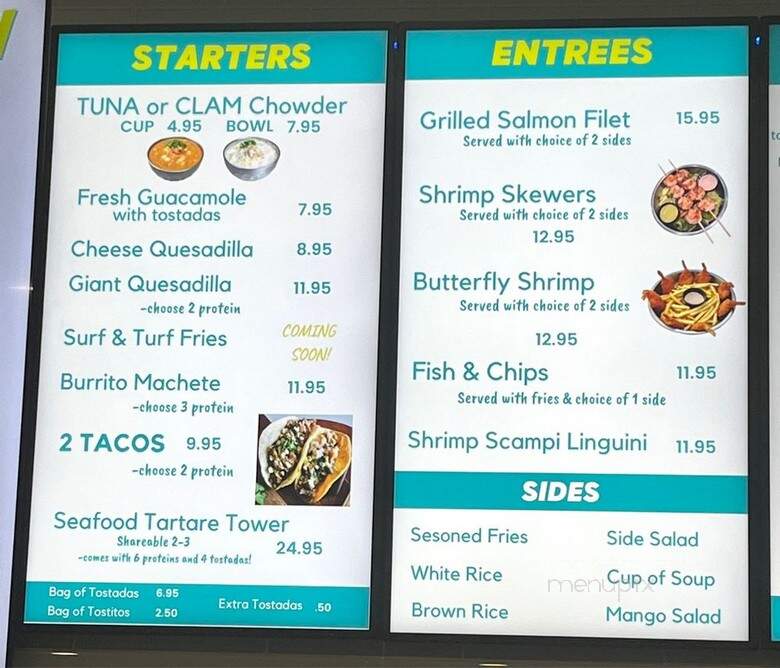 Ceviche Craft - Chula Vista, CA menu_pic