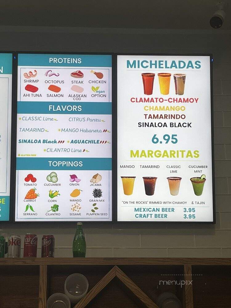 Ceviche Craft - Chula Vista, CA menu_pic