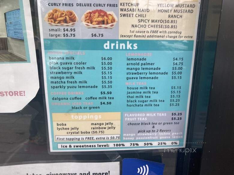 Stix - San Francisco, CA menu_pic